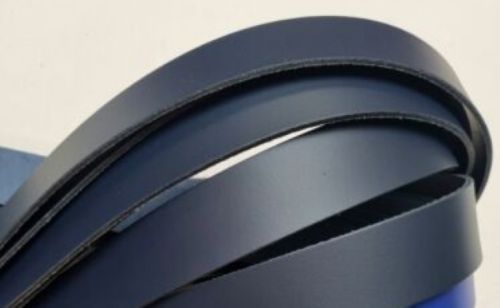 Leather Strap 127cm (50 inch) - Widths (up to 25mm - 1 inch) - Navy Blue 22mm